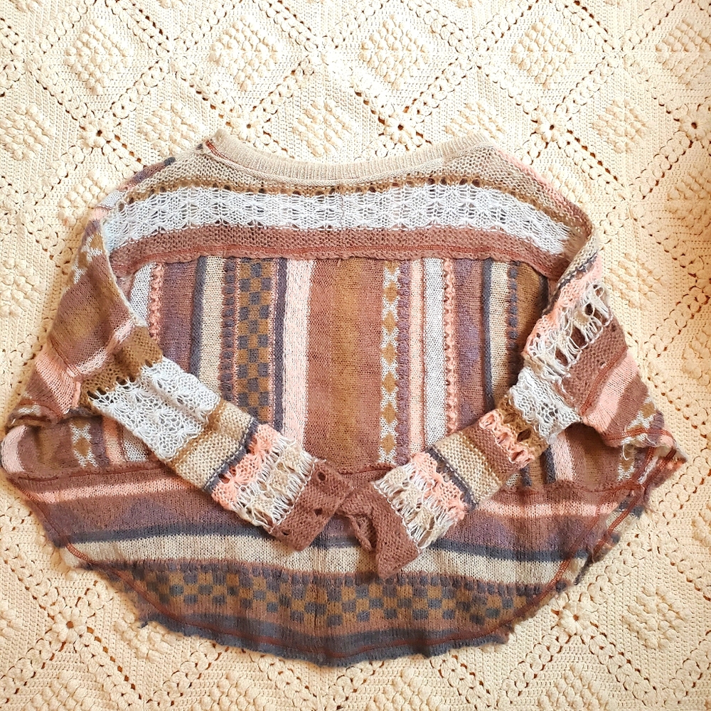 Free People Sweater/poncho